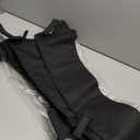 Soft Rear Windshield for Yamaha Rhino & Massimo UTVs - Winter-Ready PVC Windscreen, Waterproof & Windproof, Blocks Dust & Snow, Tough Against Punctures & Tears (BLACK)