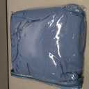 Hearth & Harbor Blue Heaven Duvet Cover Queen Size - 3 Piece Queen Duvet Cover Set, Soft Double Brushed Queen Size Duvet Covers with Button Closure, 1 Duvet Cover 90x90 inches and 2 Pillow Shams