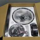 Fanbulous 2 Pack Farmhouse 42 Inch Ceiling Fans with Lights, Black Industrial Caged Ceiling Fans for Bedroom Living Room, Double-Sided 5 Blades Rustic Ceiling Fan