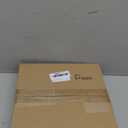 Poen Christmas Tree Topper Hat Shiny Sequins Top Hat with Bow Lengthened Ribbon Tree Topper Santa Christmas Decorations for Xmas Gift Ideas Holiday Winter Party Ornament Supplies (Silver)