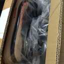 Double Pet Stroller for Medium Small Dogs and Cats with 2 Carriage, Durable Universal Wheels with Brakes Lightweight One Hand Foldale Kittens Puppies Travel Strolling Cart (Brown)