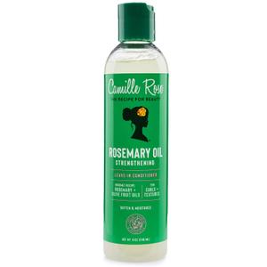 Camille Rose Leave-in Conditioner, Rosemary Oil  Deep Conditioning for Hair Strengthening, Detangling, Dry Scalp Moisturizer, 8 Oz