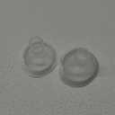 Maymom MyFit Crater Series 22 mm 2xTwo-Piece Small Breastshield Compatible with Medela Breast Pumps. Long Nipple Tunnel (44mm) Best for Elastic Nipples