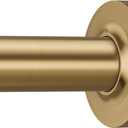 Gold Shower Curtain Rod 54-90 Inch 1"Dia Tension Curtain Rod