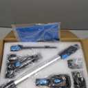 Cordless Vacuum Cleaner, Powerful Lightweight Stick Vacuum with Self-Standing, Anti-Tangle, 8-in-1 Rechargeable Vacuum Cleaners for Home, Hardwood Floors, Carpet, Pet Hair (Blue)