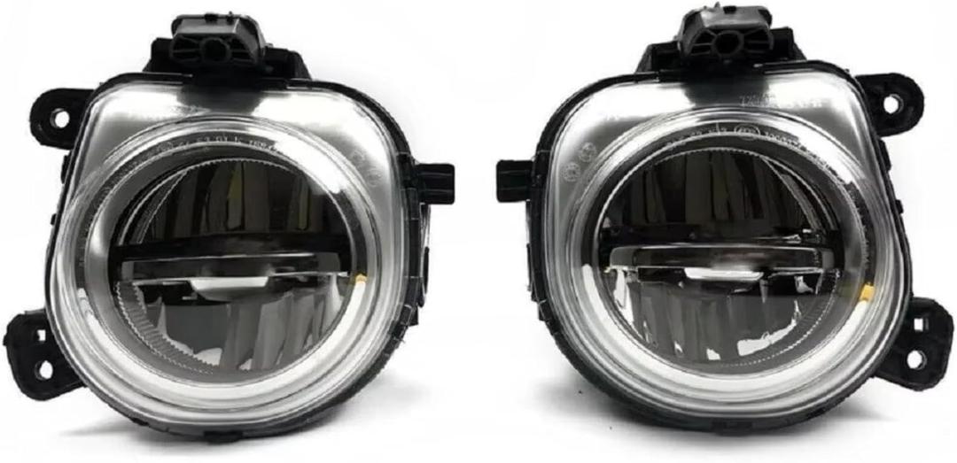 Fog Lamp Assembly Compatible with for X3 for F25 2011 2012 2013 2014 2015 2016 2017 2018 Fog Lights Car Front Bumper Fog Light Lamp Driving Lamp 63177317251(1 Pair)