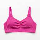 BRABIC Women's Seamless Sports Bra, Size M, Comfortable Wire-Free Yoga Bralette with Supportive Ribbed Band and Adjustable Straps