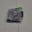 Hugcurve Adjustable Sports Bra Square Neck Wireless Padded Yoga Workout Tops (Small, Black)