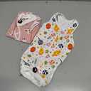 ANWA 2 Pack Cat Recovery Suit - Breathable Cat Onesie for Cats After Surgery Female, Kitten Surgery Recovery Suit Female Abdominal Wounds (Large, Alpaca + Candy)