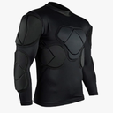 Men's Goalkeeper Shirt Padded Football Protective Gear for Men Training Suit Rib Protector for Soccer Basketball Paintball, XL