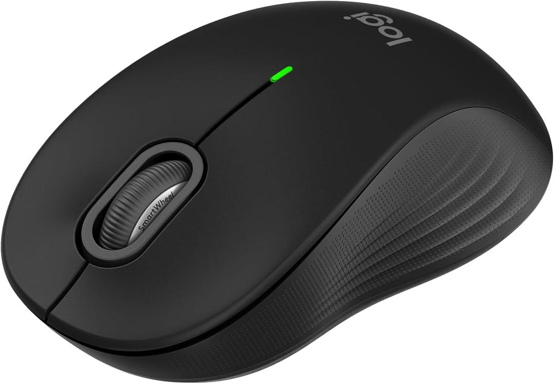 Logitech Signature M550 Wireless Mouse - for Small to Medium Sized Hands, 2-Year Battery, Silent Clicks, Bluetooth, Multi-Device Compatibility - Black