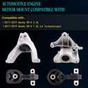 Set of 4 Engine Motor Mount Compatible with 2017-2019 CR-V 2.4L,1.5L L4 Turbocharged,Replace for A65115 A65130 A65131 A65145
