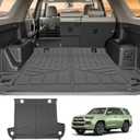 Trunk Mat for 2010-2024 Toyota 4Runner 5 Seats (W/O Sliding Tray & No 3rd Seat) Rear Cargo Mat All Weather TPE Protector Trunk Liner Accessories