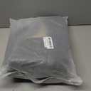 Leather Car Seat Cover, Breathable Rear Seat Bottom Cushion Pad Filling Bamboo Charcoal, Comfortable Anti-Slip Vehicle Long Bench Cover with Storage Pockets, Car Accessories (Black)