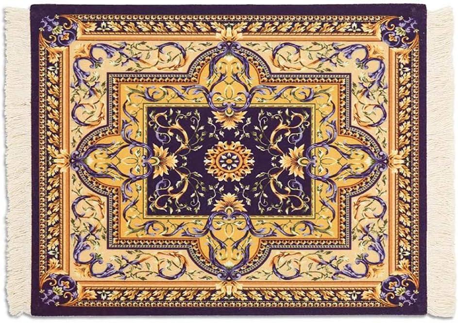 MUFENG Rug Mouse Pad,Oriental Carpet Style Persian Mouse Pad,Turkish Style Carpet Mousemat.,colorful