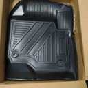Custom Fit for 2017-2026 Ford F-250 F-350 F-450 SuperCrew/Supercab Floor Mats Accessories Front Liner 2 Pcs TPE All Weather (for 17-26 Ford F250 F350 F450 SuperCrew/Supercab)