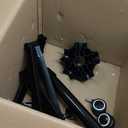 TASALON Ionic Hooded Hair Dryer - 1875W Bonnet Dryer with 3 Temperature Settings - Portable Standing Dryer for Home and Salon (Black)