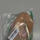 STQ Orthopedic Flip Flops for Women | Arch Support Plantar Fasciitis Relief Slim Summer Beach Thong Sandals Leather Orthotic Flip-Flop Yoga Mat Sole Lightweight Comfortable Walking Non Slip