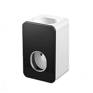 Automatic Toothpaste Dispenser, Wall Mounted Toothpaste Squeezer Space Saving Toothbrush Holder for Toilet Shower, Bathroom