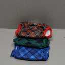 wegreeco Washable Dog Diapers (3 Pack), Highly Absorbent Dog Diapers for Female Dogs, Female Dog in Heat, or Excitable Urination (Blue, Green, Red Plaid, Medium) (Medium (12"-15" Waist))