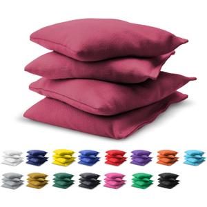 GoSports Cornhole Bean Bags Set of 4-16 Colors Available - Regulation All Weather, Mix and Match