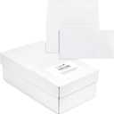 Blue Summit Supplies 500#6 3/4 Remittance Envelopes with Gummed Seal for Donations, Checks or Cash, 6 1/2 x 3 5/8, Blank White Remit Envelopes, Perfect for Church or Nonprofit Use, 500 Count