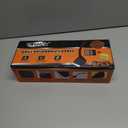 Grill Brush Bristle Free, Grill Brush with 5 Replacement Heads, Grill Cleaner Brush for Outdoor Grill, Cast Iron, Stainless Steel Grates, Grill Scraper Outdoor BBQ Grill, Dad Father Gift, Black