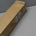 Cordless Light Filtering Mini Blind, 45 x 48 in, Pearl White