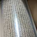 BEQHAUSE Dirt Trapper Door Mat 32" x 72", Non-Slip Washable Doormats, Beige
