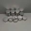 DINGPAI Candle Tin 8oz, Candle Containers for Candle Making, 12 Piece (Silver Color)