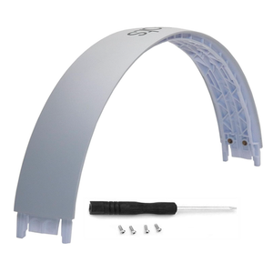 Solo3 Headband Replacement Parts Accessories Solo2 Headband Repair Kit Compatible with Solo 3.0 Solo 2.0 Wireless Top Headband（Silver）