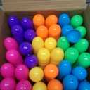 JOYIN 200 PCS 2.3" Easter Eggs, Empty Plastic Eggs Fillable Colorful Bright Eggshell Bulks for Easter Hunt, Filling Treats, Party Favor, Basket Stuffers, Classroom Prize Supplies