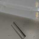 IRIS USA 50 Qt Plastic Under Bed Storage Organizer Bin Container with Secure Lids and Durable Black Buckles, Multi-Purpose for Clothes Shoes Clothing Bedding, Long, Clear