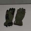 Rapdom Tactical Soft Shell Winter Gloves (Medium, Olive Drab)
