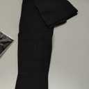 Compression Pantyhose for Women, 15-20 mmHg Medical Compression Leggings, Footless Compression Stockings for Women & Men, Compression Tights for Edema, Varicose Veins, Swelling, DVT (2X-Large, Black)