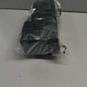 Bed Risers Furniture Risers Heavy-Duty Rectangular Adjustable Block Lift to 3 inches and 4.3 inches Desk, Sofa, Chair Legs, Refrigerator, Washing Machine Support up to 4000 pounds (2 layer(3inches), Square-black-4 Pack)