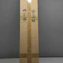 Modern Ceiling Chandelier Light, Acrylic Anti Flicker Pendant Lamp with Remote Control Dimmable 3 Color Mode & Brightness (Warm Cool Neutral Light) for Kitchen Bar Walnut 57in