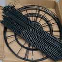 8 Sets Peony Support Cage,14"Diax32"High Heavy Duty Metal Plant Support
