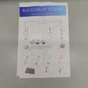 Backdrop Stand 10x7.5ft(WxH), Heavy Duty Adjustable Photo Back Drop Stand kit, Suitable for Party, Photography, Weddings