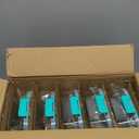 VERONES 5 Pack 36 OZ Glass Meal Prep Containers, Airtight Glass Lunch Containers Set, Glass Food Storage Containers with Lids,Exclusive of BPA, for Microwave, Oven, Freezer & Dishwasher Friendly,Green