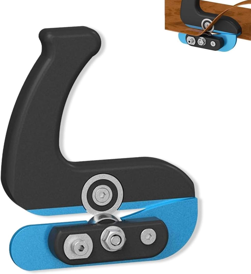 Edge Banding Trimmer, Drywall Edge Cutting Planer Manual Tool, Edge Banding Iron, Trim Cutter, with Handle, Suitable for a Variety of Laminates