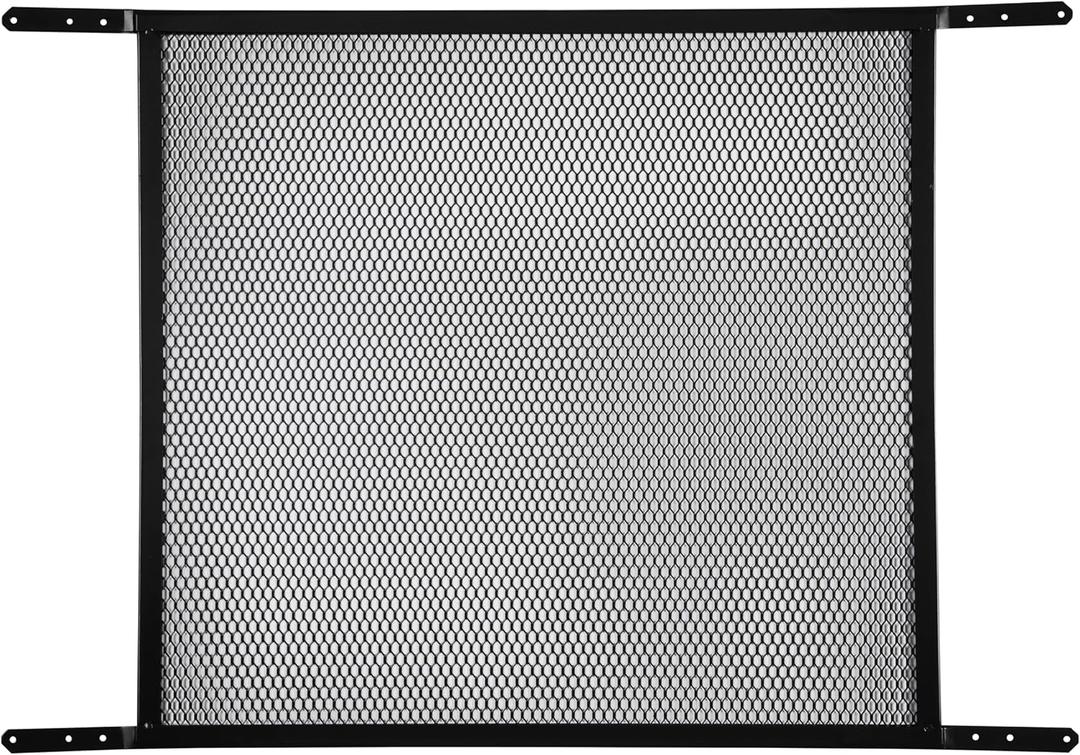 M-D Building Products 14182 Door Grille, Adjustable Fit for Doors 30" to 36" Wide, Easy-to-Install, Ideal for Residential and Commercial Use (Bronze)
