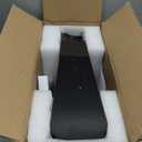 Ceiling Fans with Lights,36" LED Fan Light Hanging with Hook,Hook Type Ceiling Fan,Plug in Ceiling Fan Light,40W,3000-6500k,Remote Control,Portable Fan for Camping Bed,Patios,(Black)