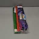 JOYIN Large Delta Kite Red, Green, and Purple, Easy to Fly, Huge for Kids and Adults with 262.5ft String, Large Delta Beach Kite for Outdoor Games and Activities