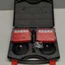 Wireless Trailer Lights Magnetic - Dual Function Magnetic Tow Light with Strobe Lights Reverse Light 2-IN-1 Towing Lights Kit for Trucks, Boat, RV, Vehicle, Caravan