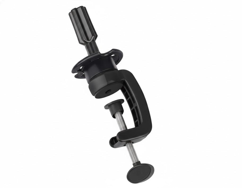 Wig Mannequin Head Stand, Cosmetology Manikin Stand Mannequin Head Holder Clamp Black Wig Stand Holder