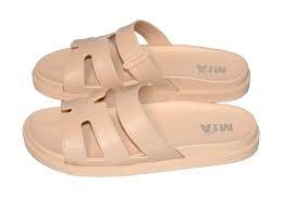 MIA Slide Solid Sandals for Women
, Size 7