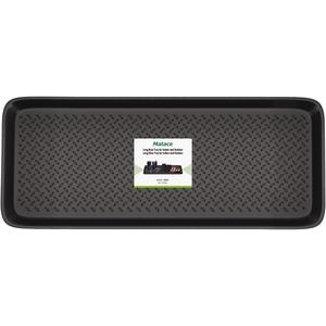 Matace 1 Pack Rubber Large Boot Tray for Entryway,Long Shoe Tray,Slim Boot Mat for Indoor and Outdoor Use, 16x40 in (Pack of 1)