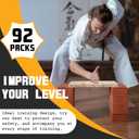 Geetery Wood Breaking Board Martial Arts Taekwondo Karate Breaking Boards for Adults Boxing Equipment