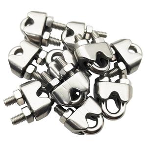 M3 Wire Rope Clamp 304 Stainless Steel 1/8 Inch Wire Cable Clamps 10 Pack